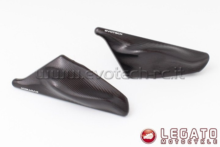 Zaślepki lusterek EVOTECH RC Ducati czarne