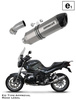 Dominator tłumik HP1 BMW R1200R 2010 - 2014 Homologowany