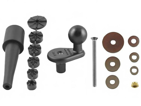 RAM-B-342-366U Uchwyt do kamer Sony Action Cam & Sony Action Cam z Wi-Fi® montowany w trzon widelca w motocyklu