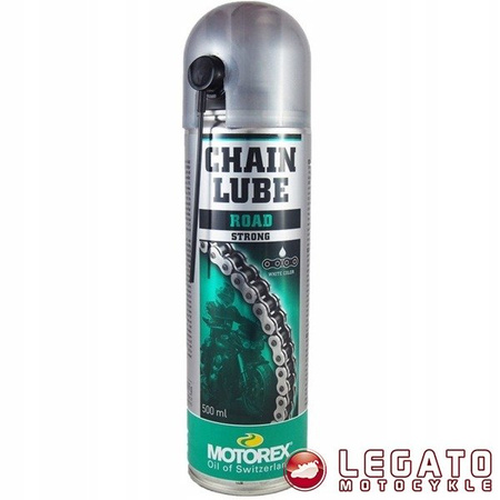 MOTOREX SMAR SPRAY DO ŁAŃCUCHÓW ROAD STRONG BIAŁY 500ML