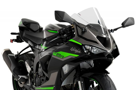 Szyba sportowa PUIG do Kawasaki ZX-6R Ninja 2024-2025 Przezroczysty (W) 21831W
