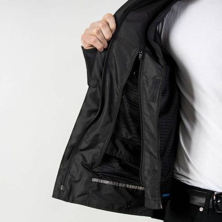 KURTKA TEKSTYLNA OZONE SAHARA BLACK (PLUS SIZE)