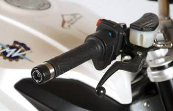 KOŃCÓWKI KIEROWNICY R&G MV AGUSTA 675/800 BRUTALE, YAMAHA NIKEN BLACK