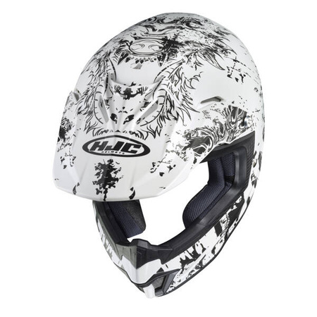 KASK HJC CS-MX II CREEPER WHITE/BLACK