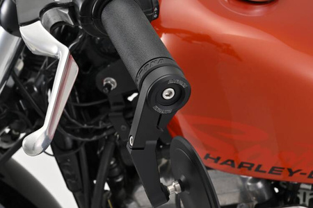 Uniwersalny adapter na końcówkę kierownicy 25.4 mm czarny 80996