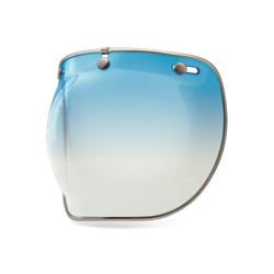 Szyba Bell Custom 500 Deluxe Bubble Ice Blue