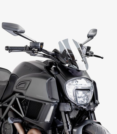 OWIEWKA PUIG DO DUCATI DIAVEL 2014-2016 (SPORT) LEKKO PRZYCIEMNIANA