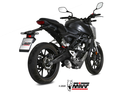 Mivv Układ wydechowy MK3 STAINLESS STEEL HONDA CB 125 R 2018-2020