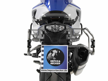 Sidecarrier Cutout stainless steel incl. Xplorer sideboxes silver for KTM 1050/1190/ Adventure / R (2013-2016)