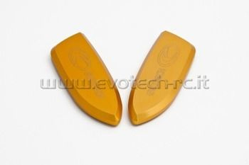 Zaślepki lusterek EVOTECH RC BMW złote