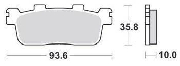KLOCKI HAMULCOWE SBS 195 CT