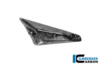 Osłona tylnego trójkąta ramy lewa matowa - black diamond carbon BMW R 1300 GS Adventure od 2024 ILMBERGER BM.RDL.003.24GSA