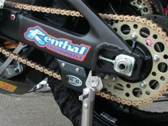 OSŁONA ŁAŃCUCHA RG RACING SHARKS FIN TOE GUARD BLACK