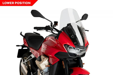 Szyba turystyczna PUIG do Moto Guzzi V100 Mandello 2023-2025 Przezroczysty (W) 21484W