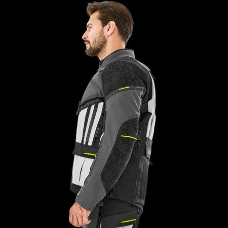 TRACKER MEN JKT GREY Shima