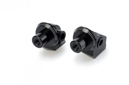 Mocowanie sportowych podnóżków PUIG 9471 (przód) Czarny (N) 9471N