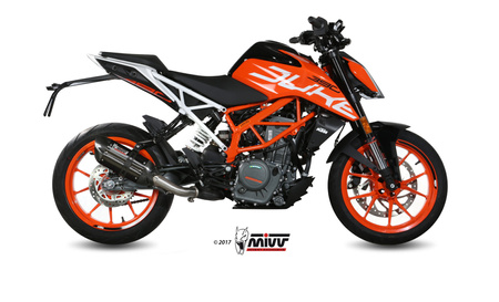 Mivv Tłumik końcowy SUONO BLACK stal nierdzewna KTM 390 DUKE 2017-2020