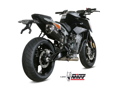 Mivv Tłumik końcowy DELTA RACE BLACK stal nierdzewna KTM 790 DUKE 2018-2020