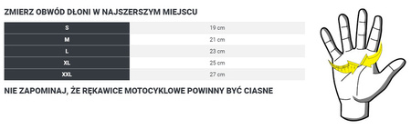 RĘKAWICE MOTOCYKLOWE 4SR MONSTER EVO