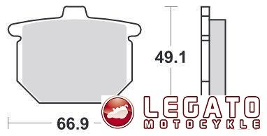 KLOCKI HAMULCOWE SBS 508 HF