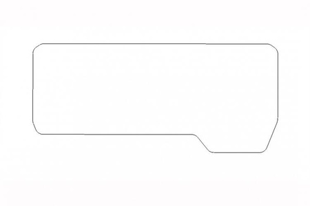 Osłona wyświetlacza do Honda CB650R 21-23 Przezroczysty (W) 21550W