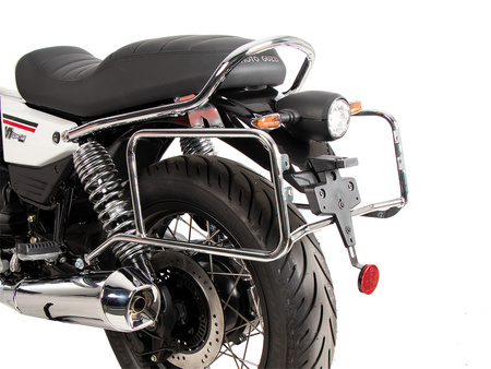 Side carrier permanent mounted chrome for Moto Guzzi V7 Special (2025-)