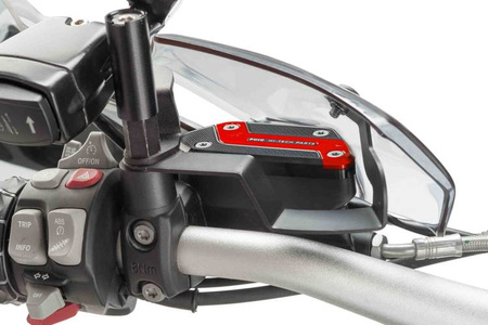Pokrywa zbiorniczka płynu hamulcowego PUIG (BMW R1200R / R1200GS) Czerwony (R) 9273R