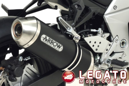 Tłumik końcowy Arrow Thunder Aluminium Black Yamaha YZF-R3 2015-2017, MT-03 2016-2017