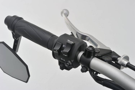 Śruba zaślepka do otworu lusterka  M10-P1.25/prawa czarny