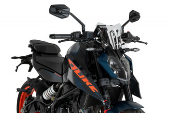 Owiewka PUIG do KTM 125 / 390 Duke 24 (Sport) Przezroczysty (W) 21997W