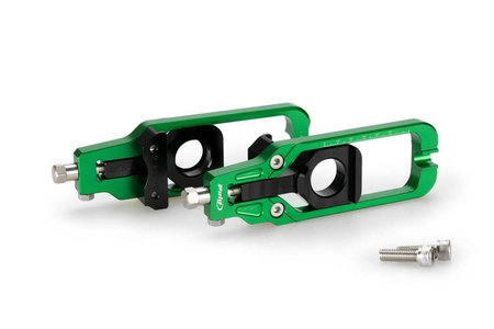 Napinacze łańcucha PUIG do Suzuki GSX-R 600/750 11-16 Zielony (V) 20691V