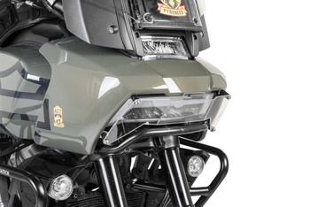 Osłona reflektora Makrolon z zapięciem na szybkozłączki do Harley-Davidson RA1250 Pan America "OFFROAD USE ONLY"