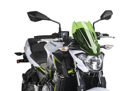Owiewka PUIG do Kawasaki Z650 17-19 (Sport) Zielony (V) 9588V