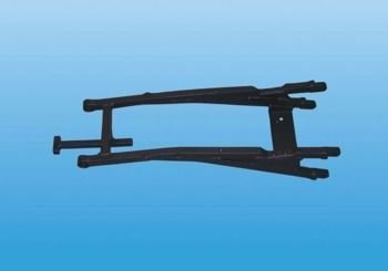 Stelaż tylny sportowy Motoholders Yamaha YZF R1/ 04-06 srebrny