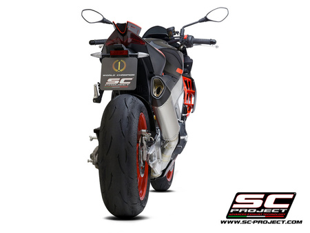 SC-Project tłumik końcowy  końcowy  SC1-R Aprilia Tuono V4 2021-2024