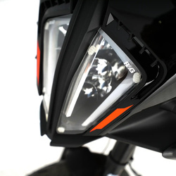 OSŁONA REFLEKTORA RG RACING KTM 790 ADVENTURE 19- (PARA) CLEAR