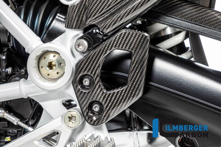 Osłona pięty lewa - bmw r 1250 gs od 2019, czarna ILMBERGER FSL.032.GS19T.K