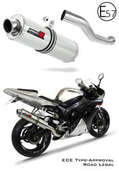 Dominator tłumik Okrągły Yamaha R1 RN09 2002 - 2003 Homologowany