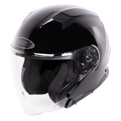 KASK OZONE OPEN FACE SQUARE GLOSS BLACK