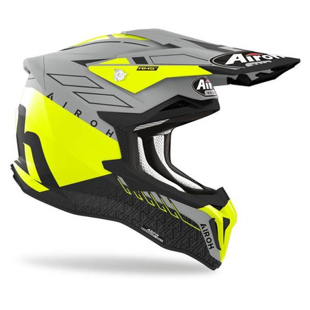 KASK AIROH STRYCKER SKIN YELLOW MATT