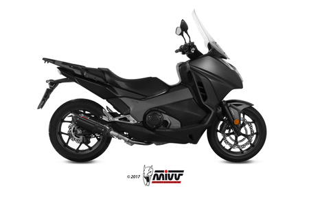 Mivv Tłumik końcowy SUONO BLACK STAINLESS STEEL HONDA INTEGRA 750 2016-2020