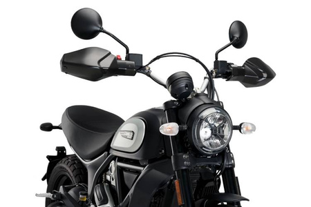 Handbary PUIG do Ducati Scrambler (różne, sprzęgło hydrauliczne) Czarny mat (J) 20509J