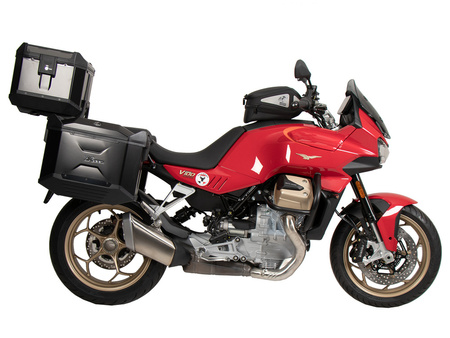 Alurack topcasecarrier black for Moto Guzzi V100 Mandello / S (2022-)