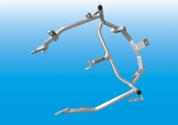 Stelaż przedni sportowy/drogowy Motoholders Kawasaki ZXR 300 Ninja srebrny