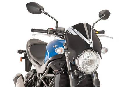 Owiewka PUIG Retrovision do Suzuki SV650 16-22 Czarny (N) 8926N