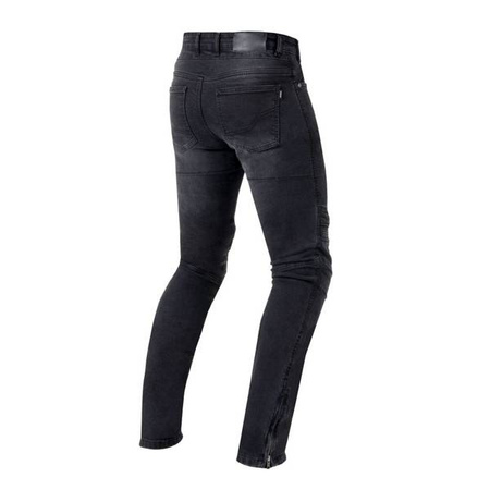 Motocyklowe Spodnie Jeansowe Ozone Hornet II Washed Black