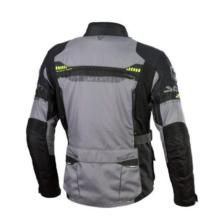 KURTKA MOTOCYKLOWA TEKSTYLNA SECA ARRAKIS II TITANIUM