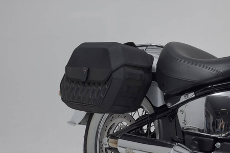 ZESTAW SAKW I STELAŻY LEGEND GEAR LH1/LH1 SW-MOTECH 2X195L HARLEY-DAVIDSON SOFTAIL DELUXE (17-)