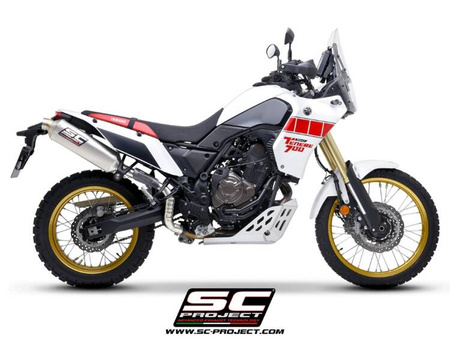 SC-Project tłumik końcowy Rally Raid tytan Yamaha TENERE 700 (2021 – 2024)