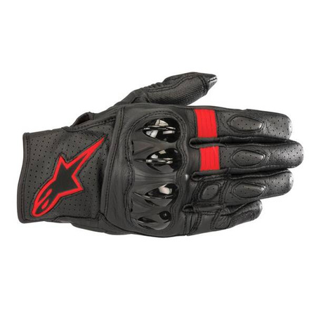RĘKAWICE ALPINESTARS CELER V2 BLACK/FLUO RED